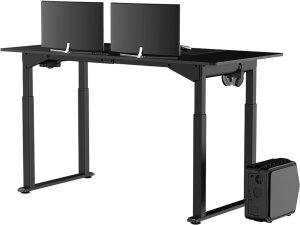 Biurko Ultradesk UPLIFT Czarne 160 cmx75 cm 4