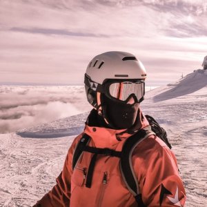 Livall Livall Kask Narciarski RS1 Bluetooth PTT Alert SOS Szary M 12