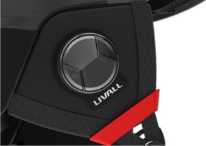 Livall Livall Kask Narciarski RS1 Bluetooth PTT Alert SOS Szary M 5