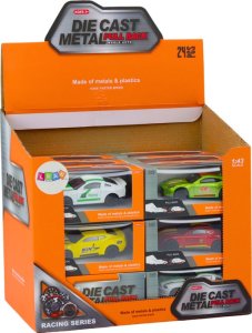 LeanToys Autko Resorak 1:43 Metalowy Napęd Gumowe Koła 2