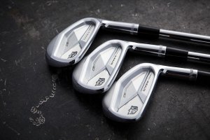 Wilson morele Model CB zestaw ironów golf (stal. shaft) 5-P 12