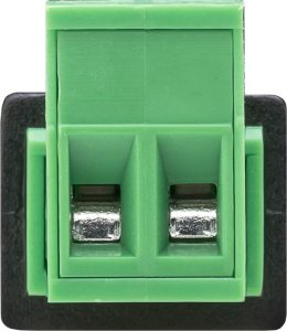 Goobay Kostka zaciskowa 2-pinowa   Wtyk DC (5,50 x 2,10 mm) 2