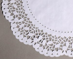 Ravi Serwetki okrągłe papierowe 36 cm 12 sztuk 8