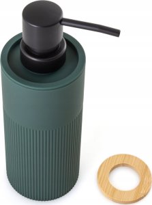Dozownik do mydła AWD Interior Dozownik łazienkowy do mydła w płynie butelkowa zieleń 300 ml 3