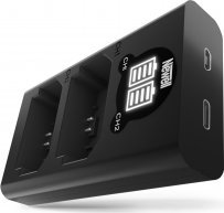 Ładowarka do aparatu Newell Zestaw ładowarka dwukanałowa Newell DL-USB-C i akumulator NP-FZ100 do Sony 2
