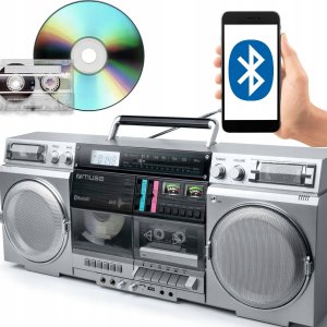 Radioodtwarzacz Muse M-380 GBS GHETTO srebrny 4