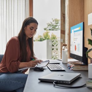 Komputer HP HP ProOne 440 G9 Intel Core i7 i7-14700T 60,5 cm (23.8") 1920 x 1080 px All-in-One PC 32 GB DDR5-SDRAM 1 TB SSD Windows 11 Pro Wi-Fi 6E (802.11ax) Czarny 6