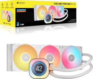 Chłodzenie wodne Corsair iCUE LINK Titan 360 RX LCD RGB (CW-9061026-WW) 6