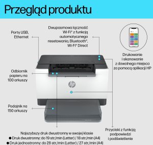 Drukarka laserowa HP LaserJet M207dw (8J9K9F) 19