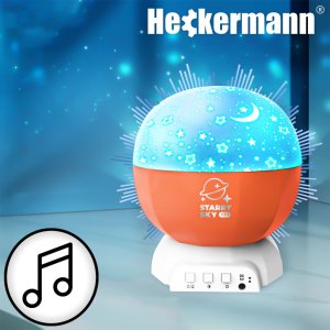 Heckermann Projektor gwiazd LED 168K-W Pomarańczowy 3