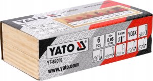 Yato YT.WID.CUTTERS FOR WOOD.FI 6mm set. 6 pcs. 7