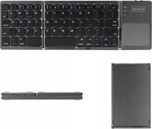 Zenwire KLAWIATURA BEZPRZEWODOWA Bluetooth 5.0 Składana Przenośna do Tabletu SLIM Cicha WLK-61 4