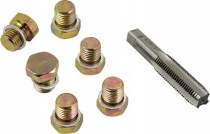 Forsage Zestaw do regeneracji gwintu otworu zlewu oleju: M13?1,5mm (7el.) 2