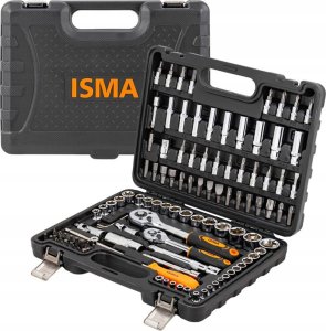 Zestaw narzędzi Isma Zestaw narzędzi 108el. 1/4" i 3/8" (6-kątnych) (4-22mm) 5