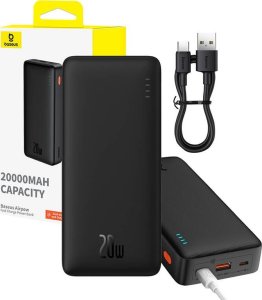 Powerbank Baseus Airpow 20000mAh Czarny 7
