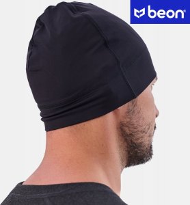 Beon Czapka zimowa do biegania Beon BN3046 Quantum Black L/XL 2