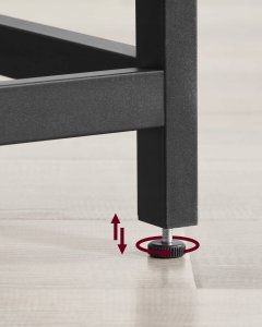 Biurko Leobert LWD073B11 Dąb Sonoma 149 cm x 50 cm 4