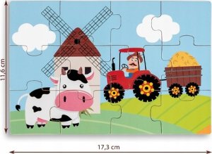 Smily Play *****Puzzle drewniane 4 obrazki SPW84947 49474 3