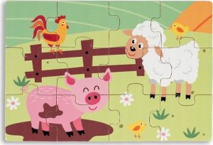 Smily Play *****Puzzle drewniane 4 obrazki SPW84947 49474 4