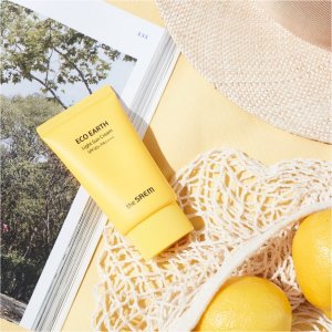 theSaem The Saem Eco Earth krem przeciwsłoneczny do twarzy z SPF50+ 50 ml 2