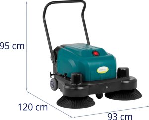 Ulsonix akumulatorowa z odkurzaczem 52 cm 4800 m2/h 120 W 5