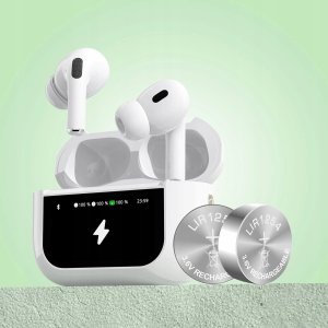 Słuchawki Dudao Słuchawki U19 douszne TWS bezprzewodowe Bluetooth 5.3 z wyświetlaczem LED - białe 7
