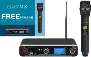 Mikrofon Novox PRO H1 Mikrofon bezprzewodowy pojedynczy 5