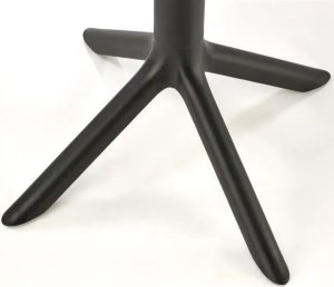 Halmar Stolik ogrodowy CALVO 60x60 czarny z tworzywa PVC HALMAR 4