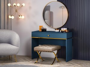 ML Meble Toaletka BLU granatowa ML MEBLE 4