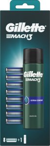 Gillette Mach3 8pcs + Mach3 gel 200ml 11