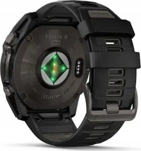 Zegarek sportowy Garmin Fenix 8 Solar Sapphire - 51 mm Czarny (010-02907-11) 2
