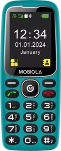 Telefon komórkowy Vega TELEFON GSM MOBIOLA MB4120 4G TELEFON DLA SENIORA TURKUSOWY> 3