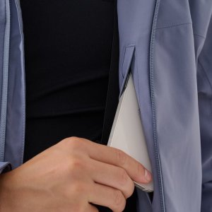 Kurtka narciarska męska 4f Kurtka narciarska męska 4F M579 denim 4FWAW24TTJAM579 32S 2XL 5