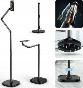 Podstawka Telesin Podstawka Statyw Stojak 162cm Magnes Magnetyczny MagSafe na Telefon Tablet / Telesin P3-FS-01 3
