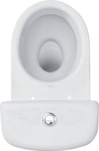 Zestaw kompaktowy WC Cersanit MERIDA 484 62 cm cm biały (CCKZ1012662187) 2