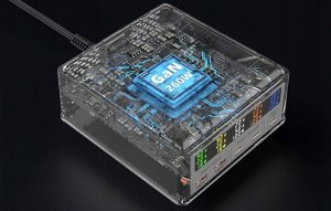 Ładowarka Blitzwolf Stacja ładująca Blitzwolf BW-S28 260W, 2xUSB-A, 3xUSB-C, 15W (czarna) 4
