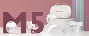 Laktator Momcozy MOMCOZY Podwójny Przenośny Bezprzewodowy Laktator M5 8