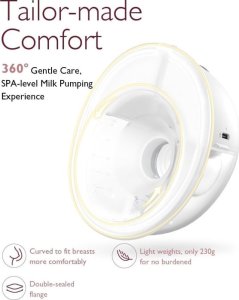 Laktator Momcozy MOMCOZY Przenośny bezprzewodowy laktator M5 4