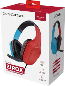 Słuchawki Trust GXT 416S Zirox Niebiesko-czerwone (25423) 8