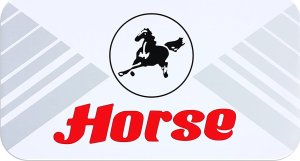Horse TUSZ DO PIECZĄTEK HORSE 28ml NIEBIESKI - 3