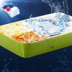 Finish Tabletki do zmywarki Powerball Ultimate Deep Clean and Shine Lemon 100 sztuk 2