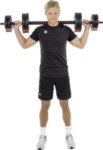 Victoria Sport Hantla sztanga składana kompozytowa 30kg pure 2 improve 4