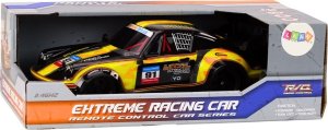 LeanToys Autko Zdalnie Sterowane RC 1:16 Gumowe Koła Drift Żółty LEAN Toys 3