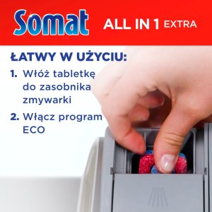 Somat Tabletki do zmywarki All in One Extra Giga+ 100 szt. 8