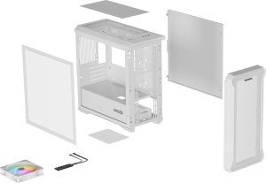 Obudowa GENESIS Irid 503 ARGB Lite biała (NPC-2224) 29