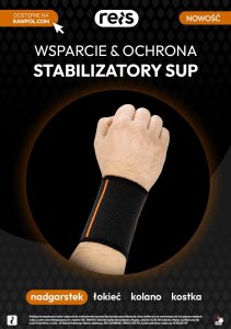 Reis SUP-WRIST - Elastyczna opaska na nadgarstek M 2