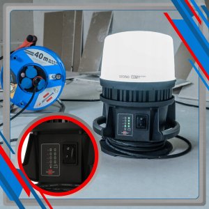 Brennenstuhl Reflektor Budowlany 12050 Mh 12000lm 100W 3