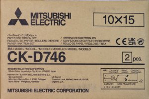 Mitsubishi MITSUBISHI ELECTRIC CK-D 746 – Papier do drukarek termosublimacyjnych 10x15 cm 2