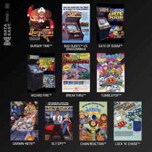 Arcade1UP EVERCADE A2 - Zestaw gier Data East Arcade 1 6