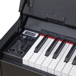 V-TONE DP-88 BK czarne pianino cyfrowe ze statywem drewnianym 5